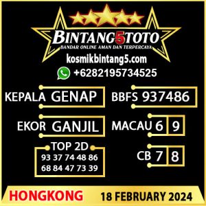 Prediksi Bintang5 Hongkong