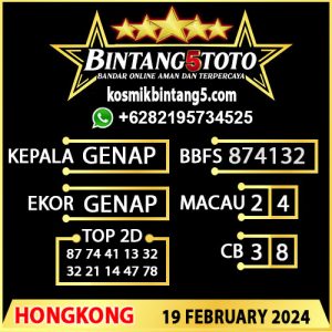 Prediksi Bintang5 Hongkong 