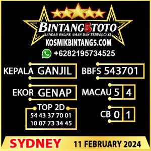 Prediksi Bintang5 Sydney