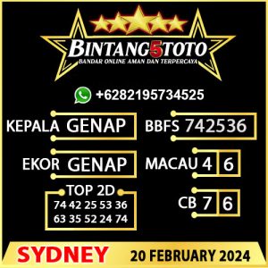 Prediksi Bintang5 Sydney